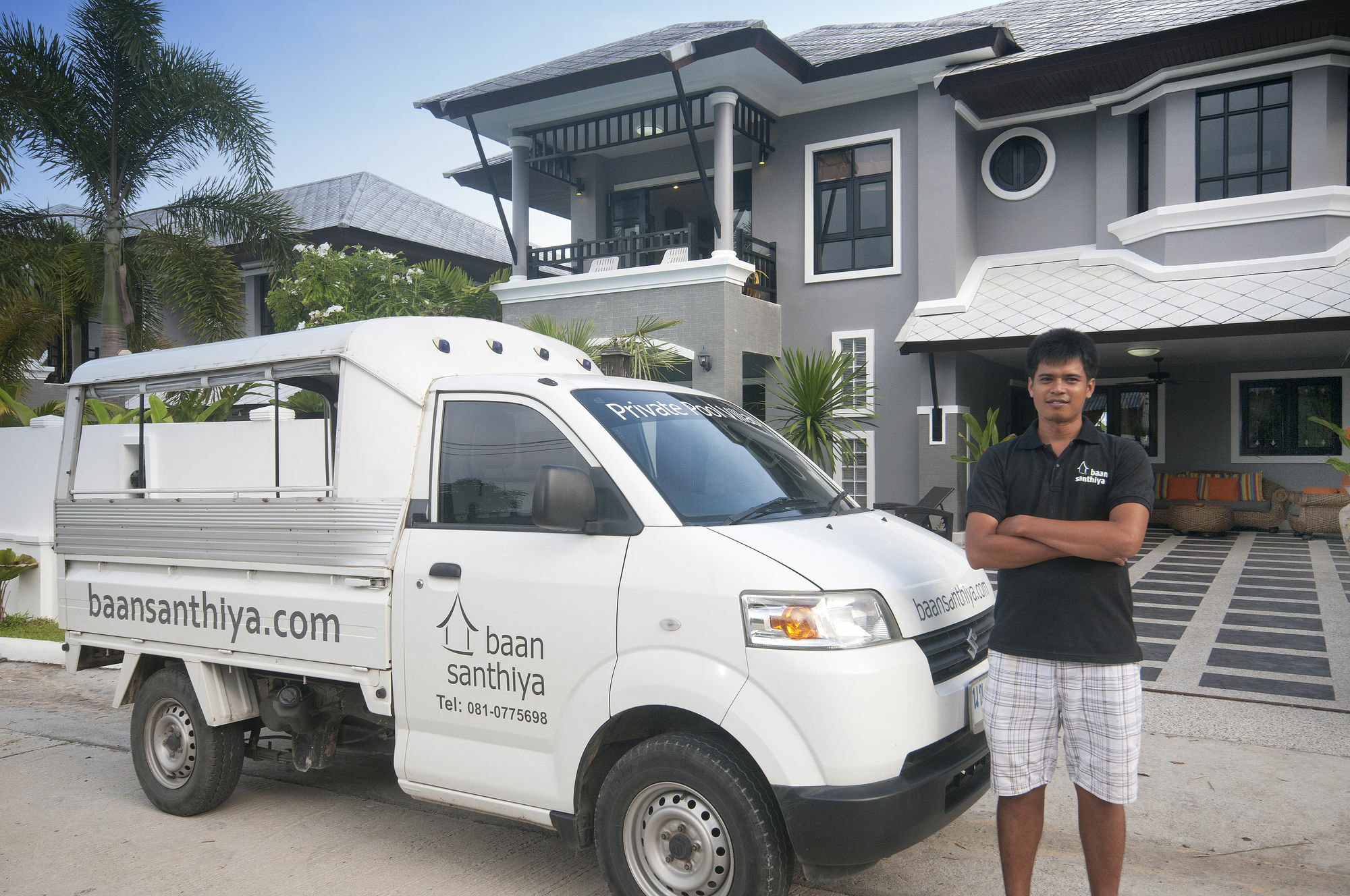 Baan Santhiya Villa 3 Krabi By Eksteriør billede